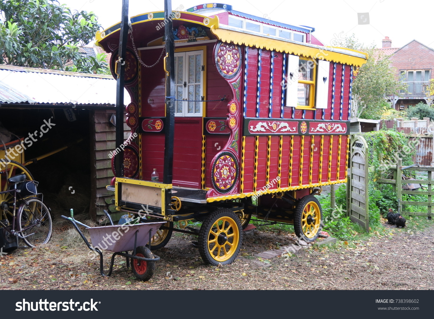 Traditional Vintage Classic Old Fashioned Traveller Stock Photo ...