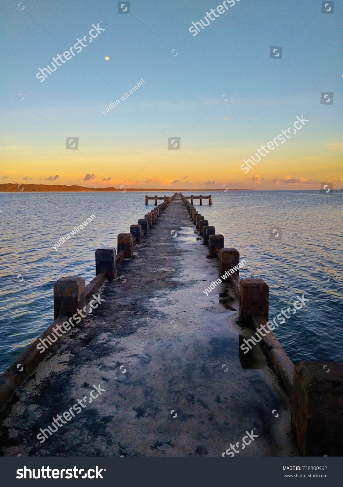 Dermaga Pulau Hoga Wakatobi Indonesia Hoga Stock Photo 738800992 ...