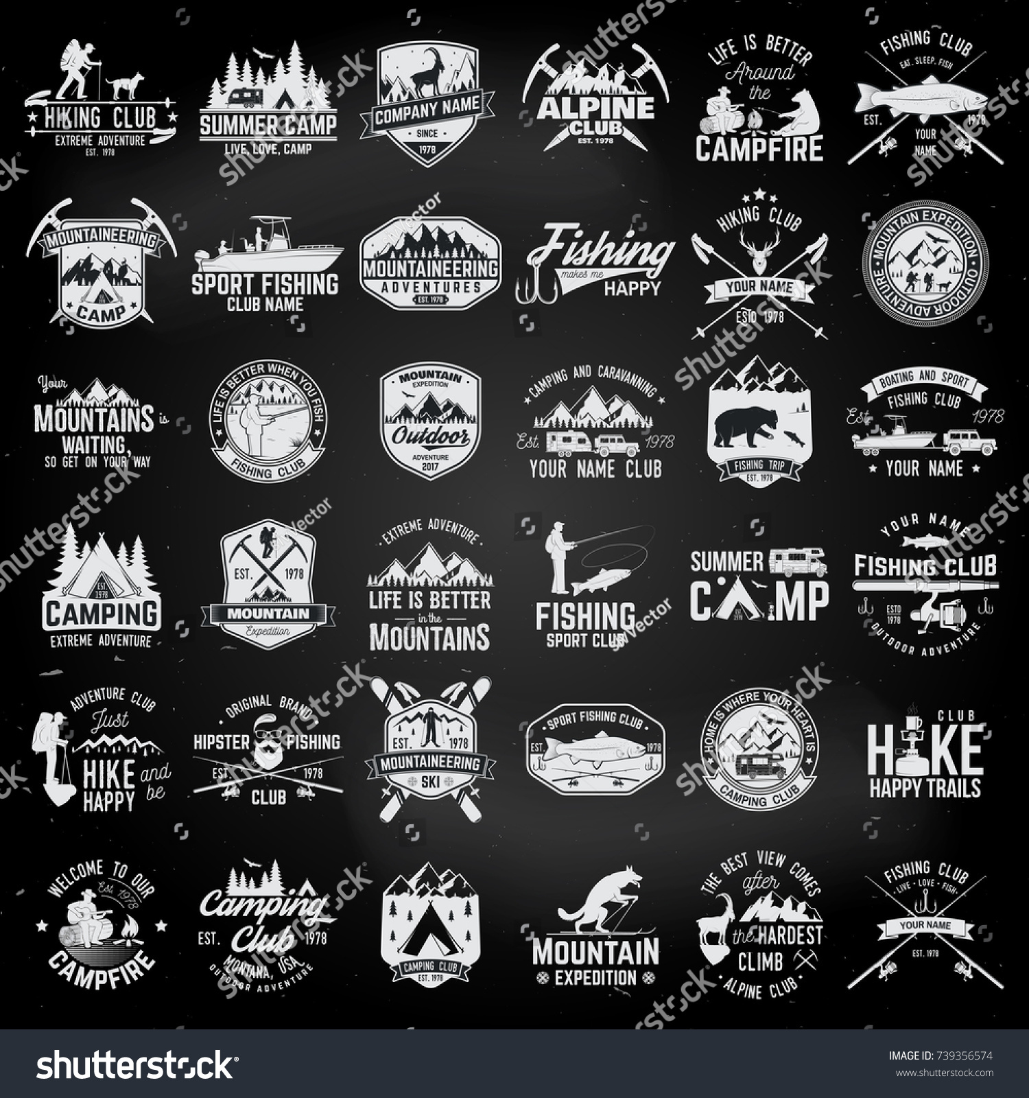 5,927 Fishing camping logo Images, Stock Photos & Vectors | Shutterstock