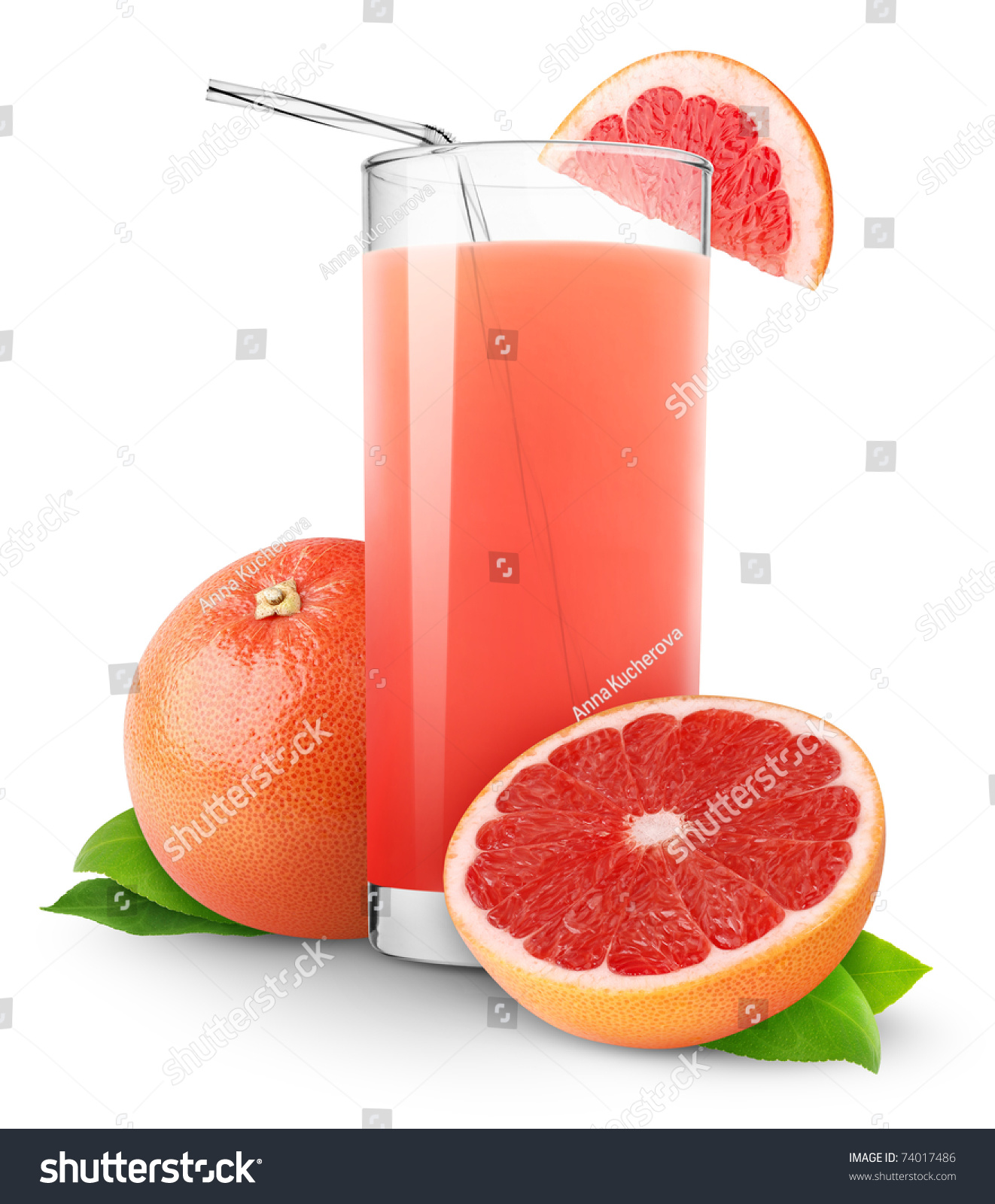 Isolated Drink Glass Fruit Juice Cut Stock Photo 74017486 | Shutterstock