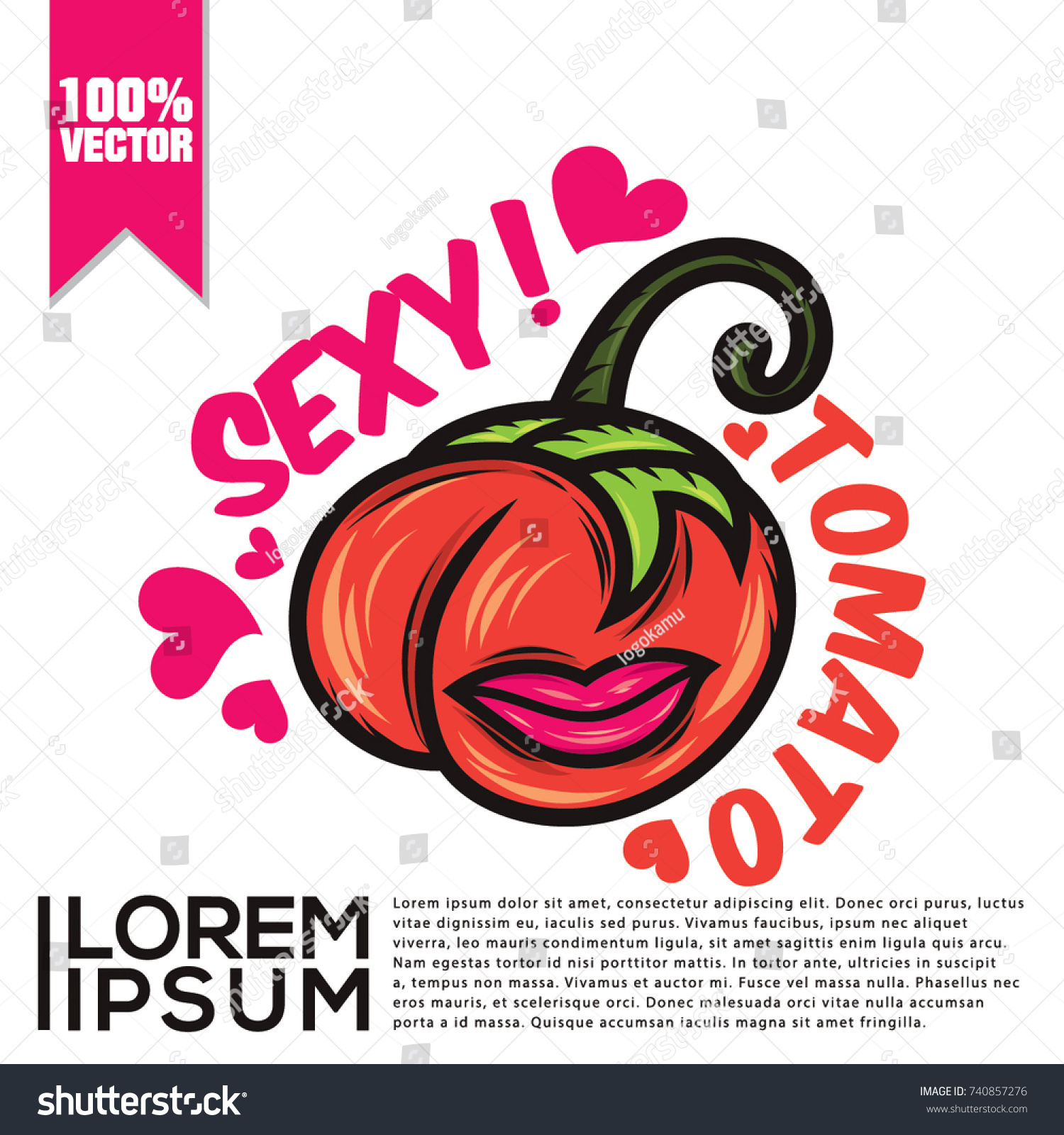 Sexy Tomato Cartoon Vector Stock Vector Royalty Free 740857276 Shutterstock 1037