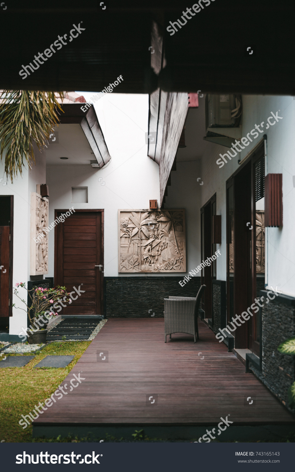 Villa Patio Bali Stock Photo 743165143 | Shutterstock