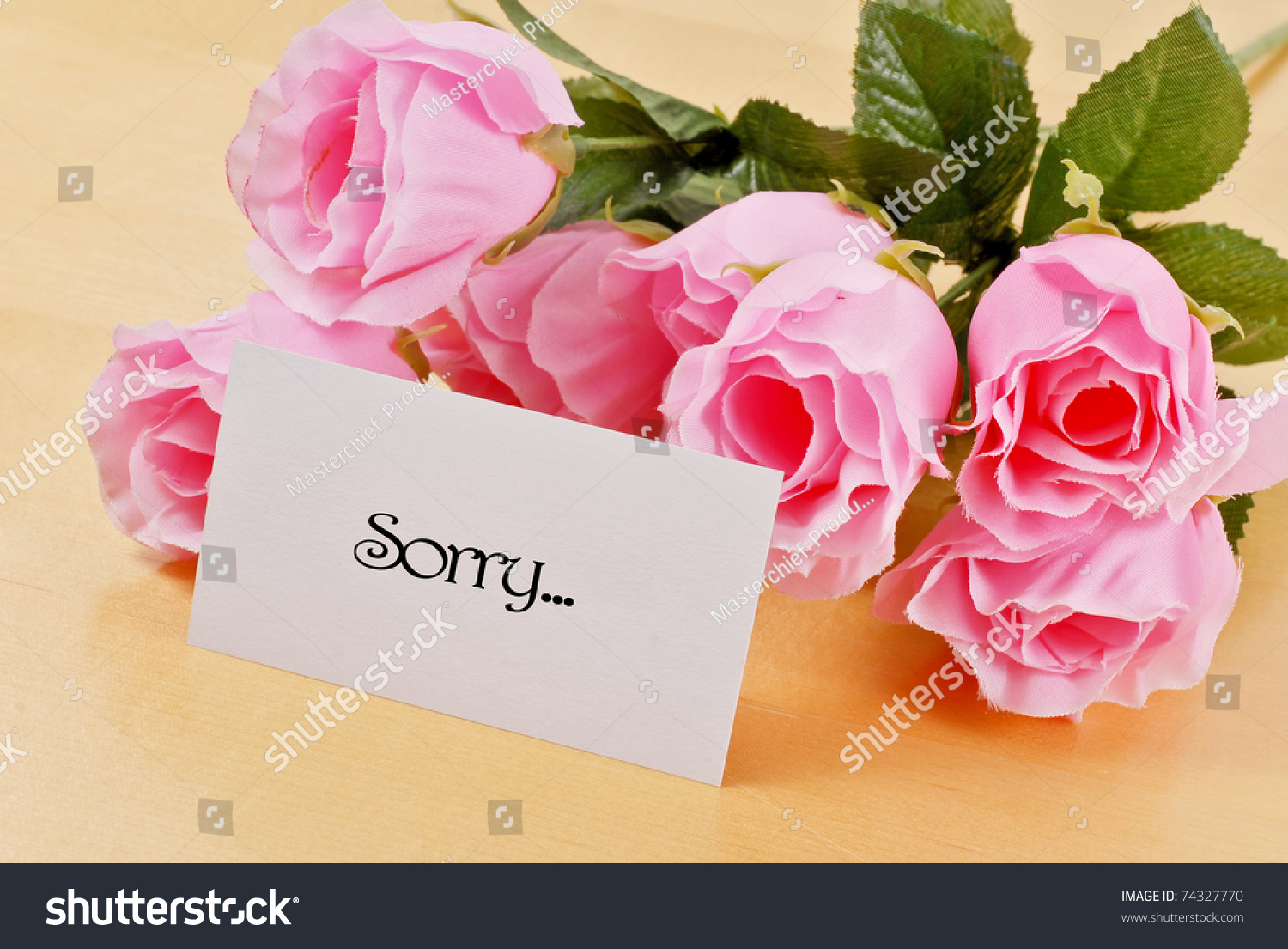 Букет цветов с извинениями