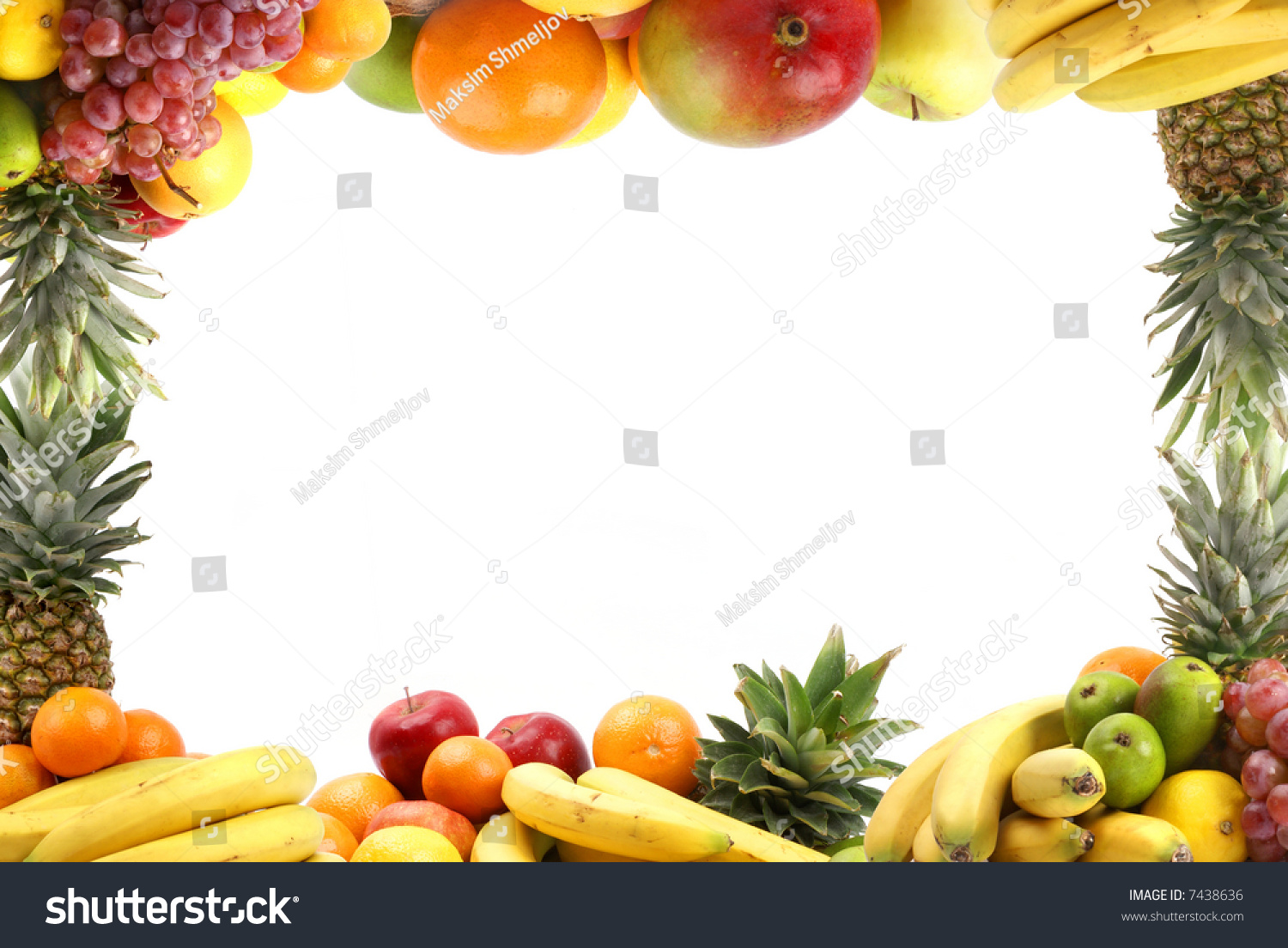 Рамка из фруктов