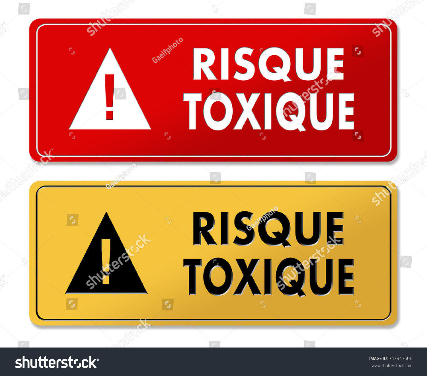 toxic-risk-warning-panels-french-translation-stock-illustration