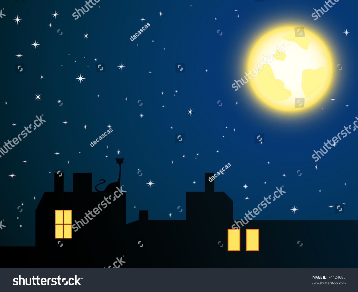 Луна над крышей дома. Рисование для детей ночь. Дети ночи. Ночь мультяшная. Месяц над крышею.