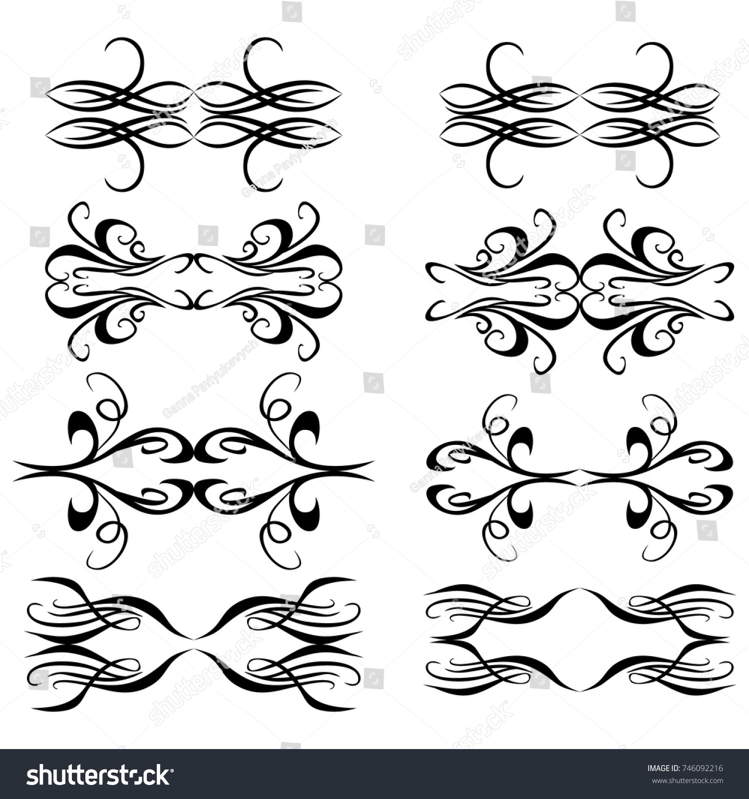 Set Vector Graphic Elements Design Stock Vector (Royalty Free