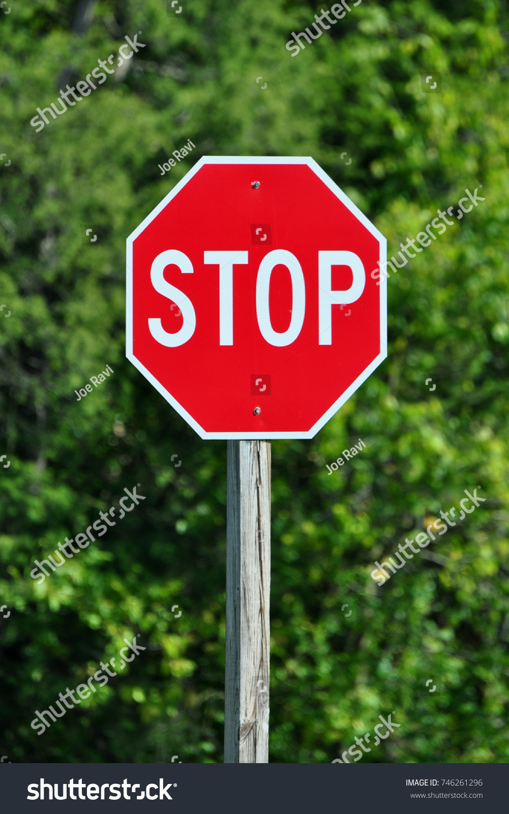 Stop Sign Traffic Sign Notify Drivers Stock Photo 746261296 | Shutterstock