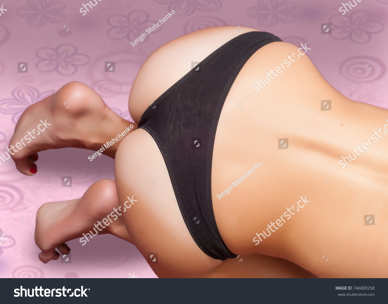 Young Lingerie Panties Ass