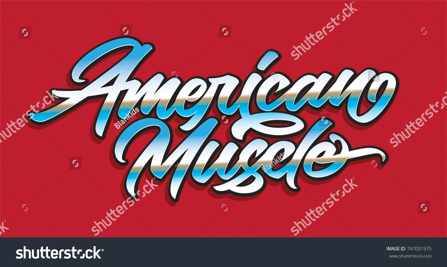 american-muscle-typography-stock-vector-royalty-free-747031975