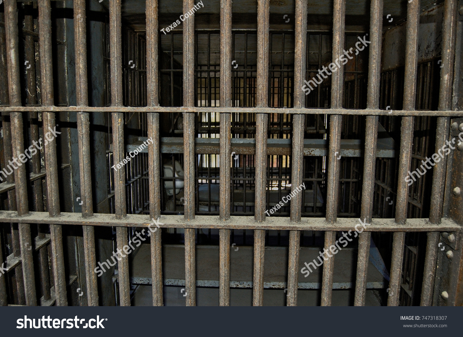 Prison Cell Bars Old Jail Stock Photo 747318307 | Shutterstock