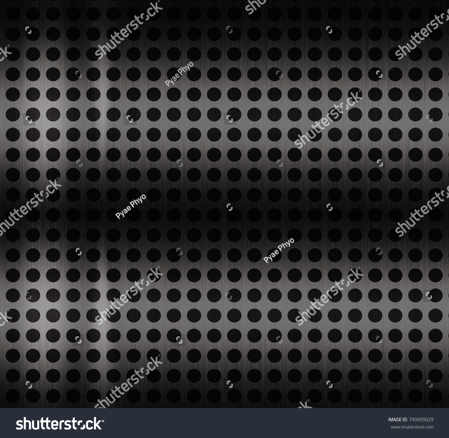 Black Metal Texture Background Stock Illustration 749909029 | Shutterstock