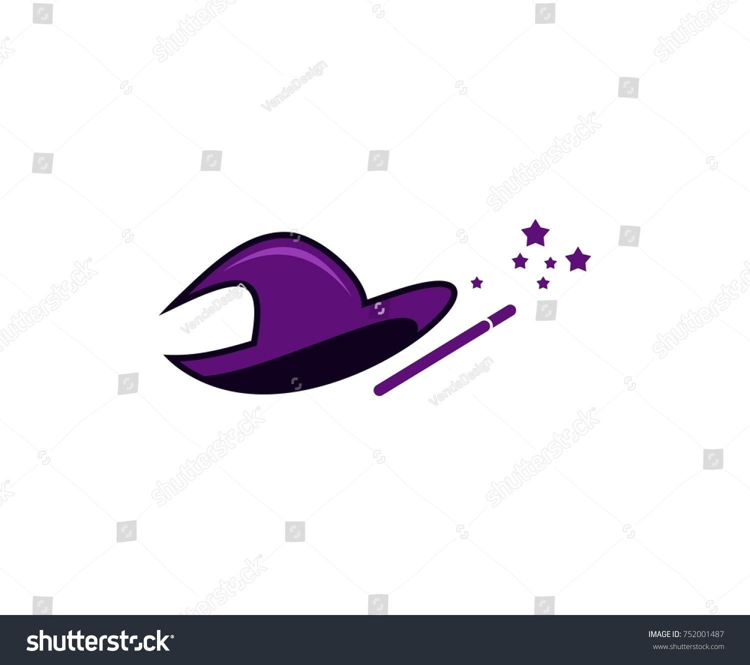 Magician Logo Stock Vector (Royalty Free) 752001487 | Shutterstock