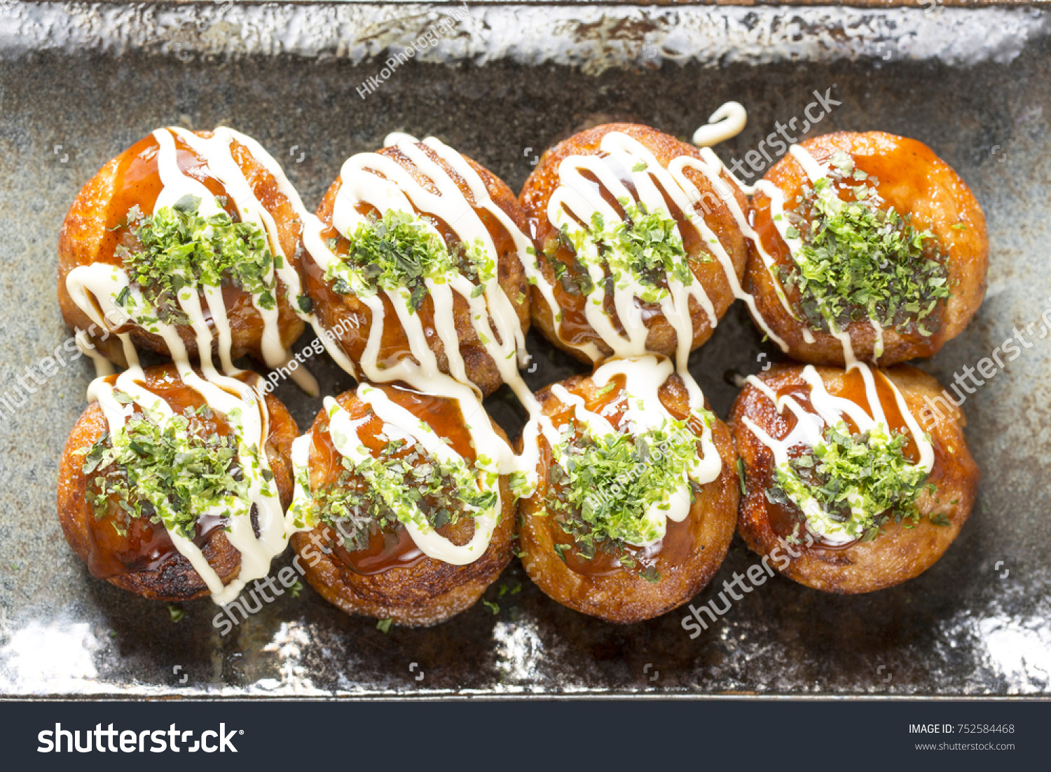 Takoyaki Octopus Balls Japanese Food On Stock Photo 752584468