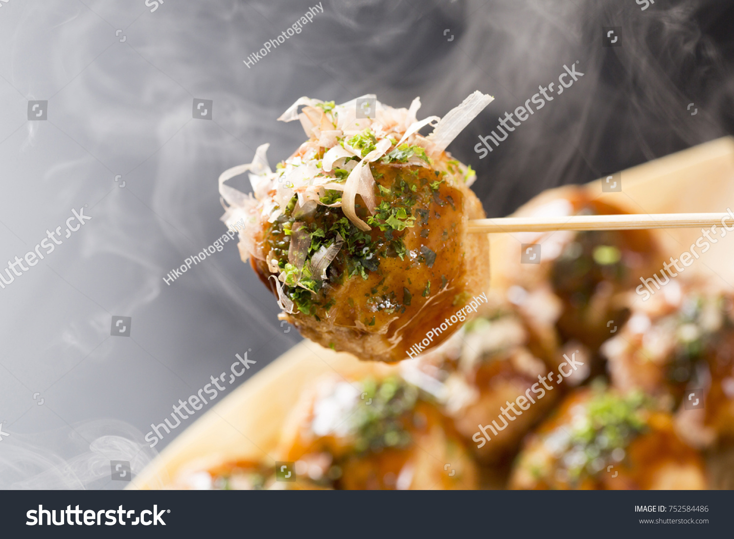 Takoyaki Octopus Balls Japanese Food On Stock Photo 752584486