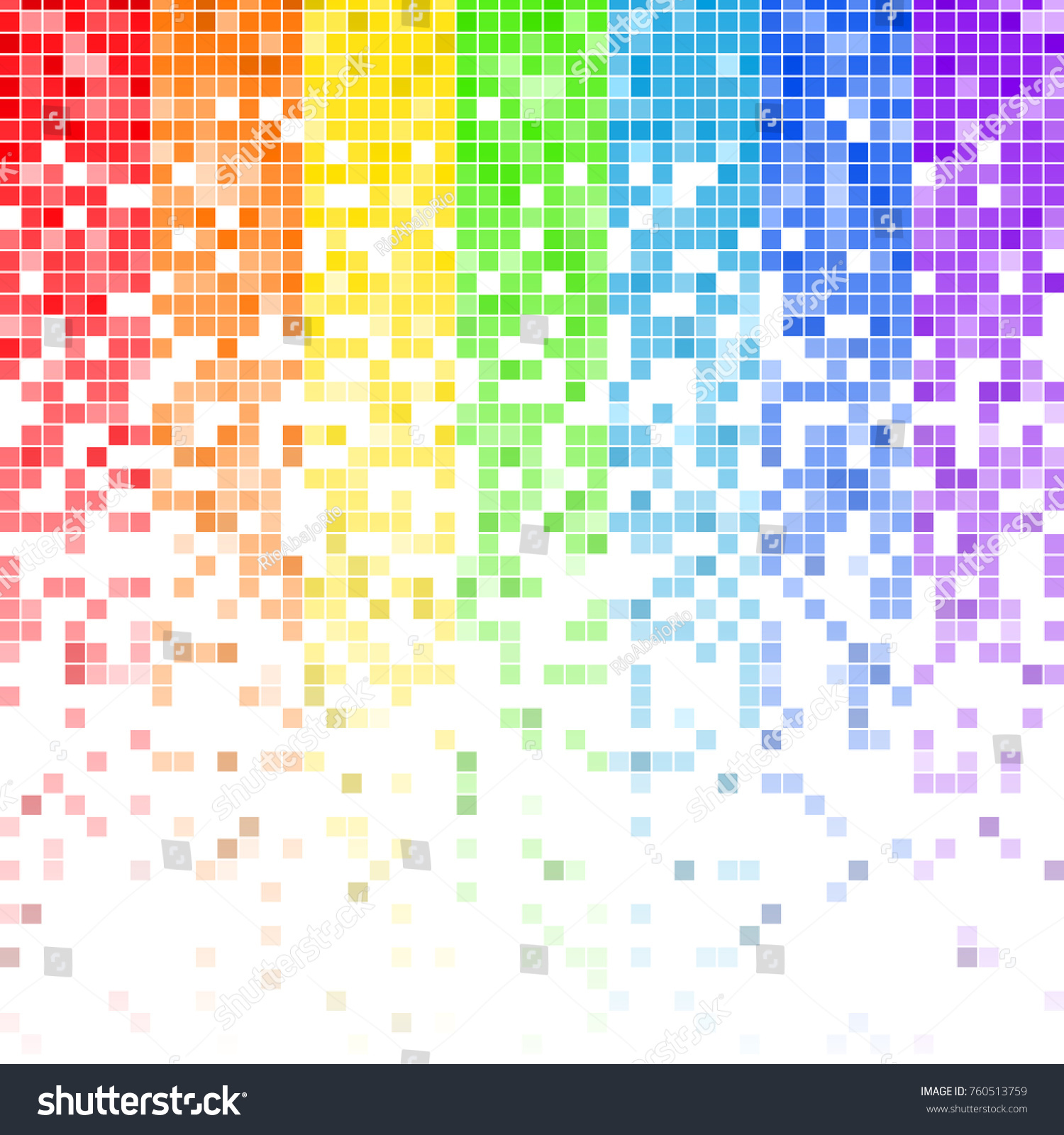 Градиент цветной пиксельный