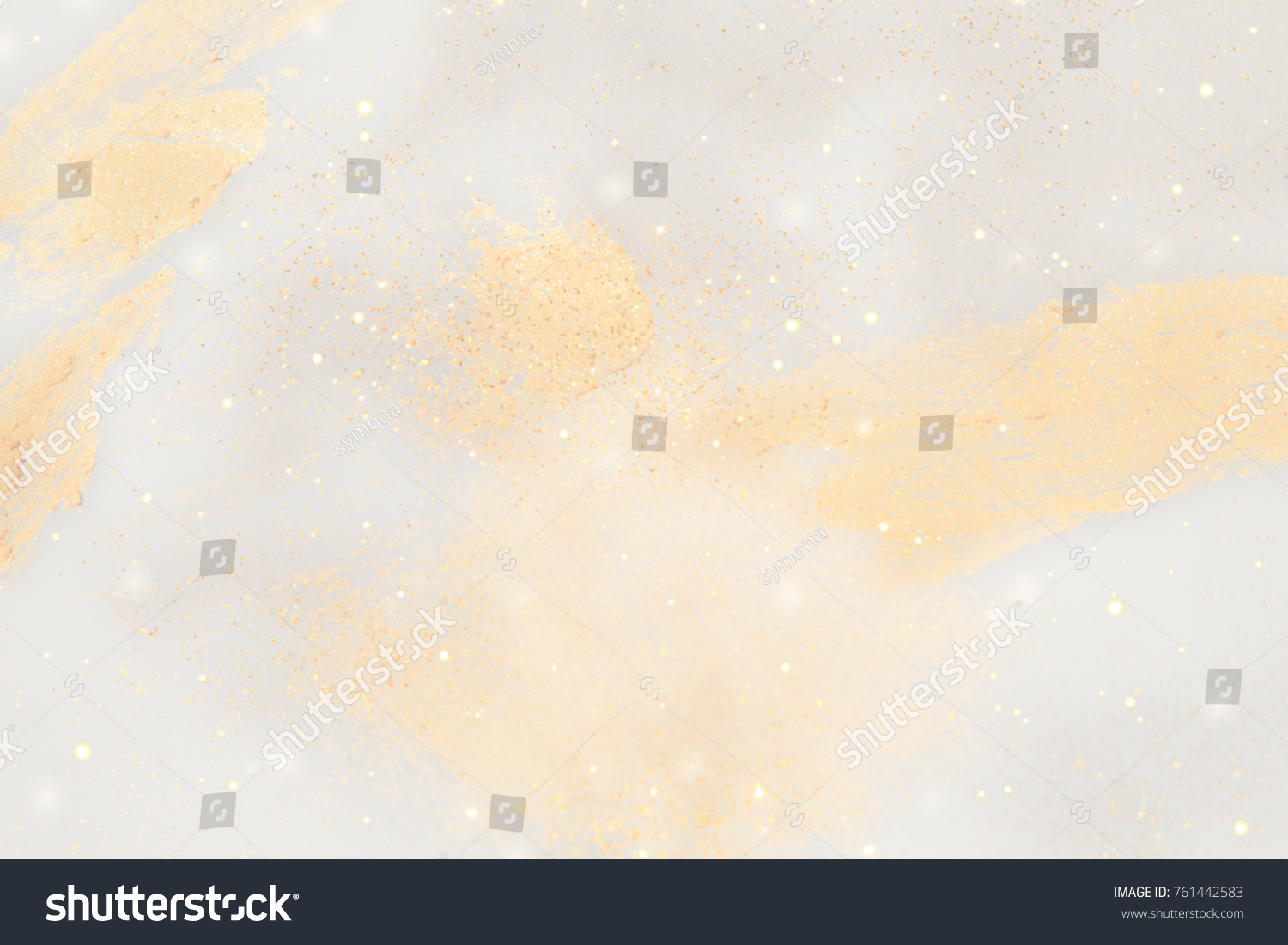 Gold White Magic Looking Background Stock Photo 761442583 | Shutterstock