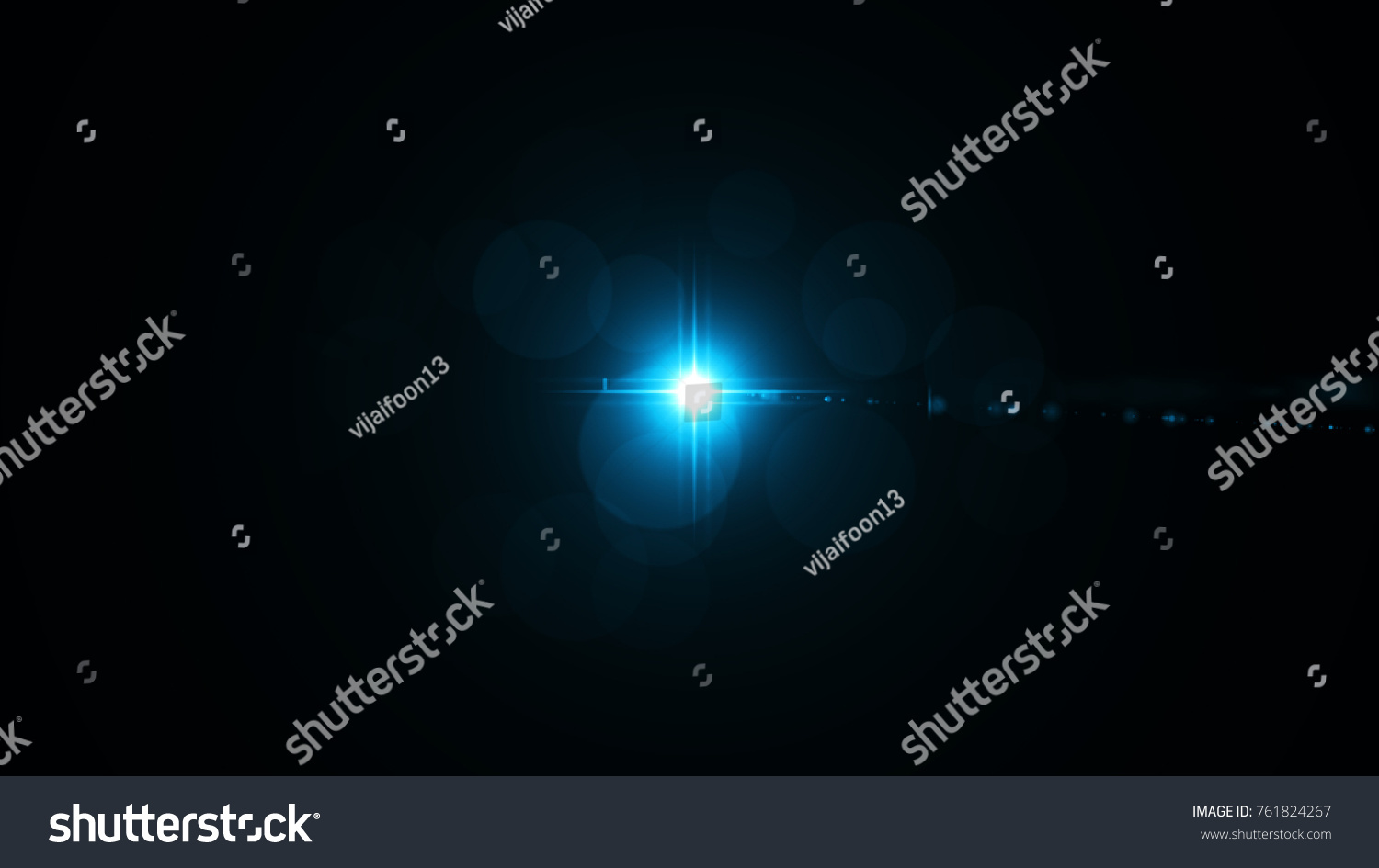 Digital Lens Flare Light Transition Lens Stock Illustration 761824267 ...