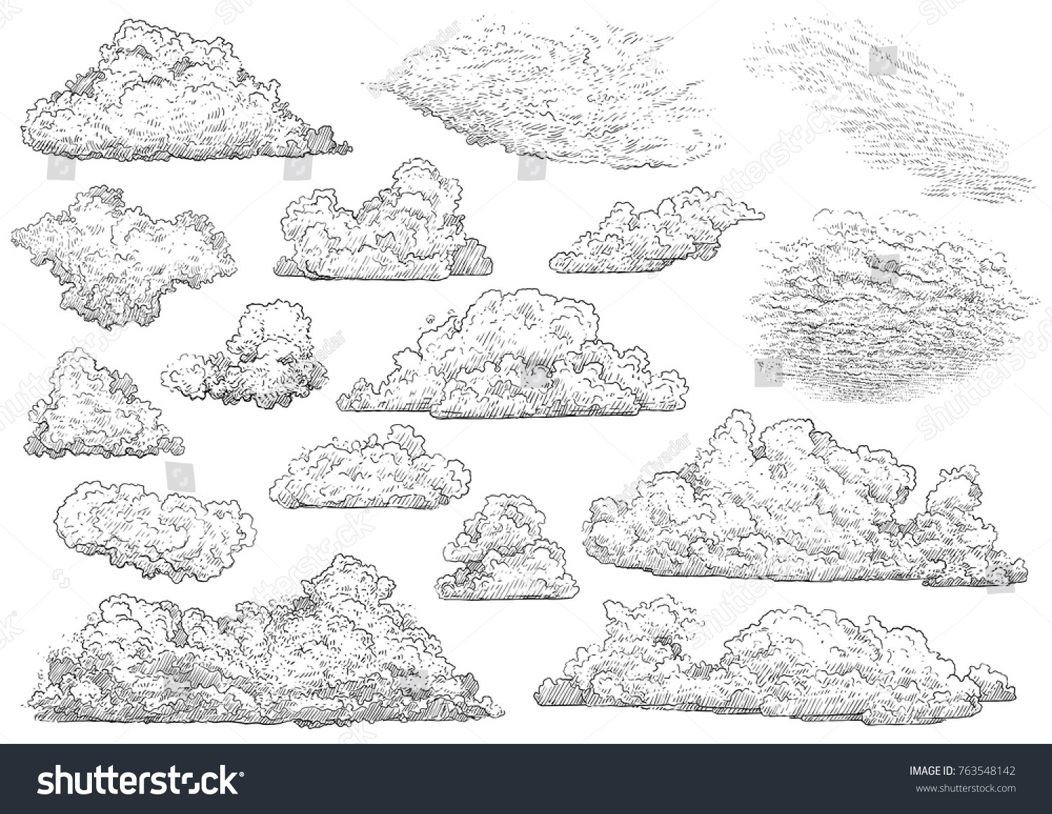 Облака графично