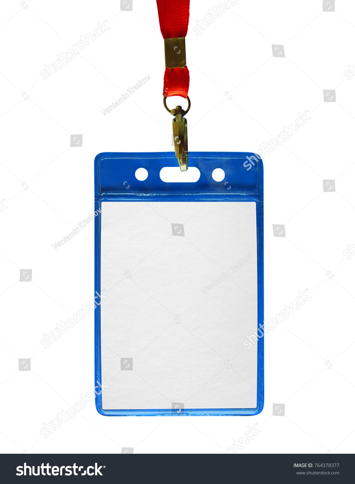 Blank Bagde Mockup Isolated On White Stock Photo 764378377 | Shutterstock