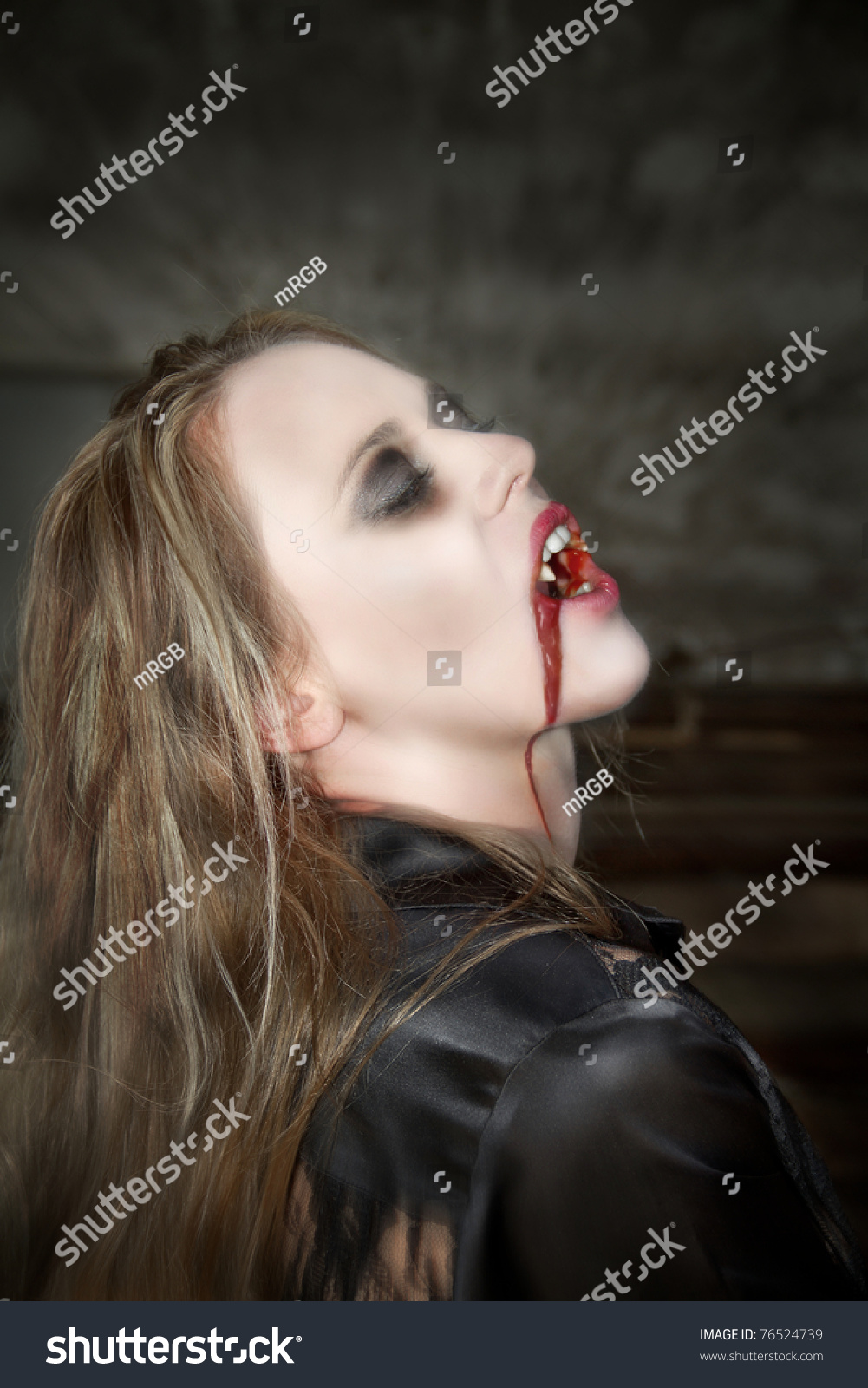 Hot Female Vampires Drink Blood Video
