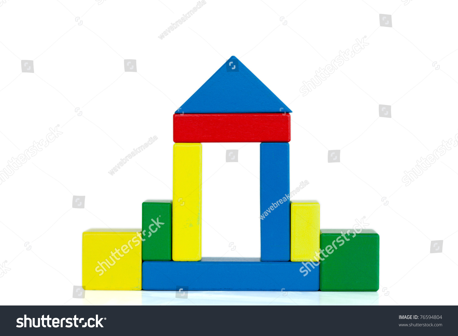 Конструирование домик в средней группе из кубиков