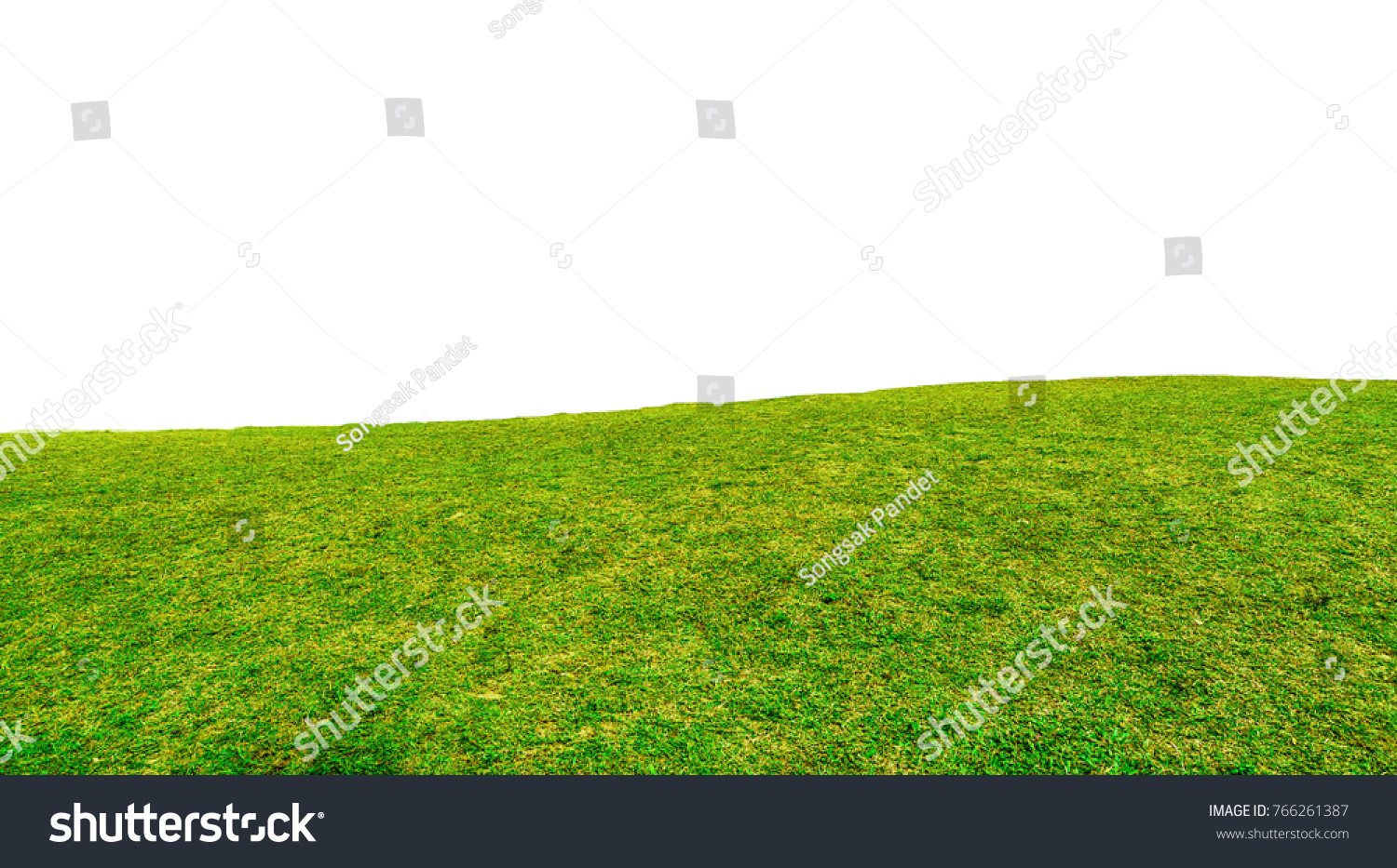 Green Grass Field On White Background Stock Photo 766261387 | Shutterstock
