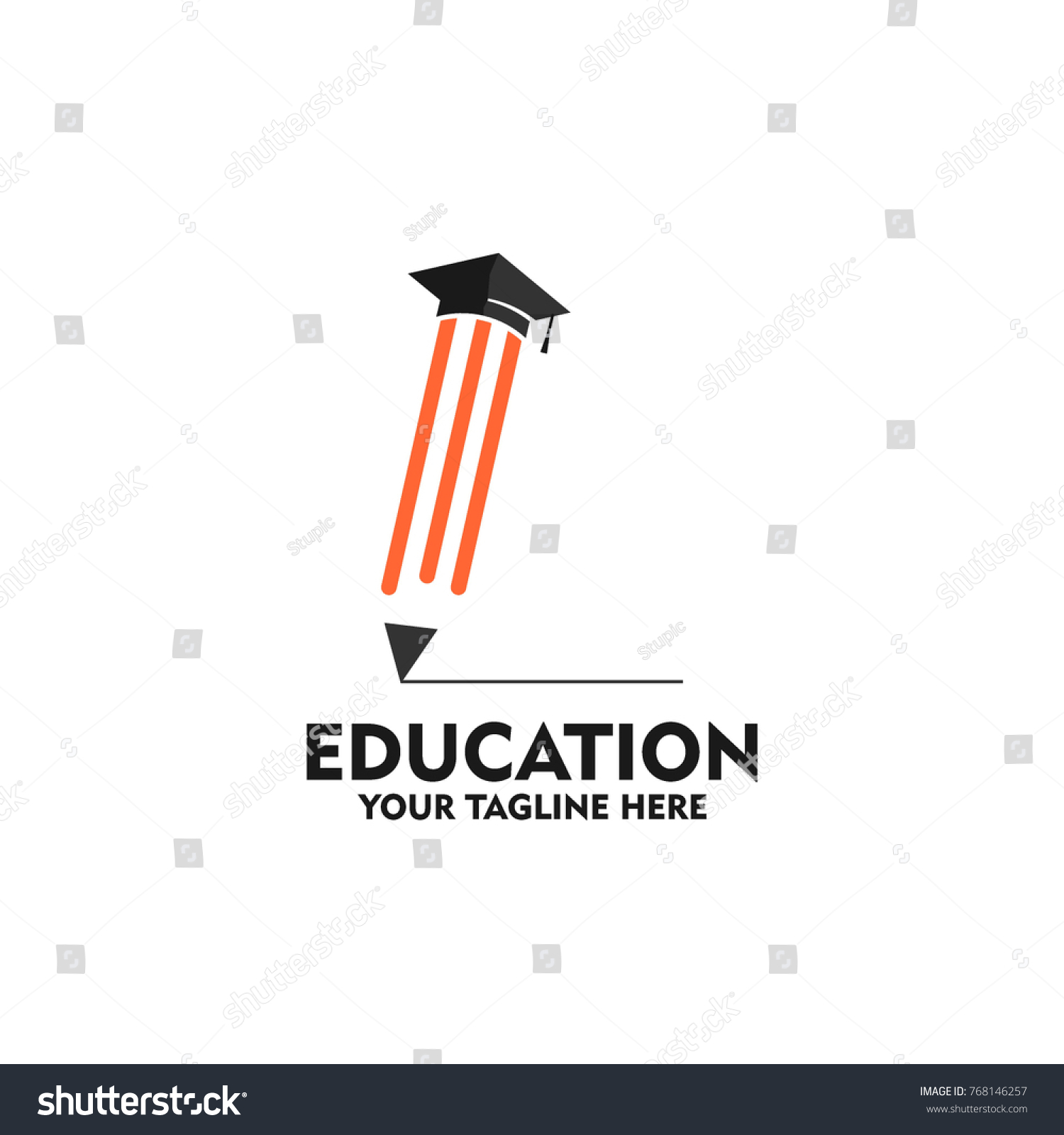 Education Logo Vector Stock Vector (Royalty Free) 768146257 | Shutterstock