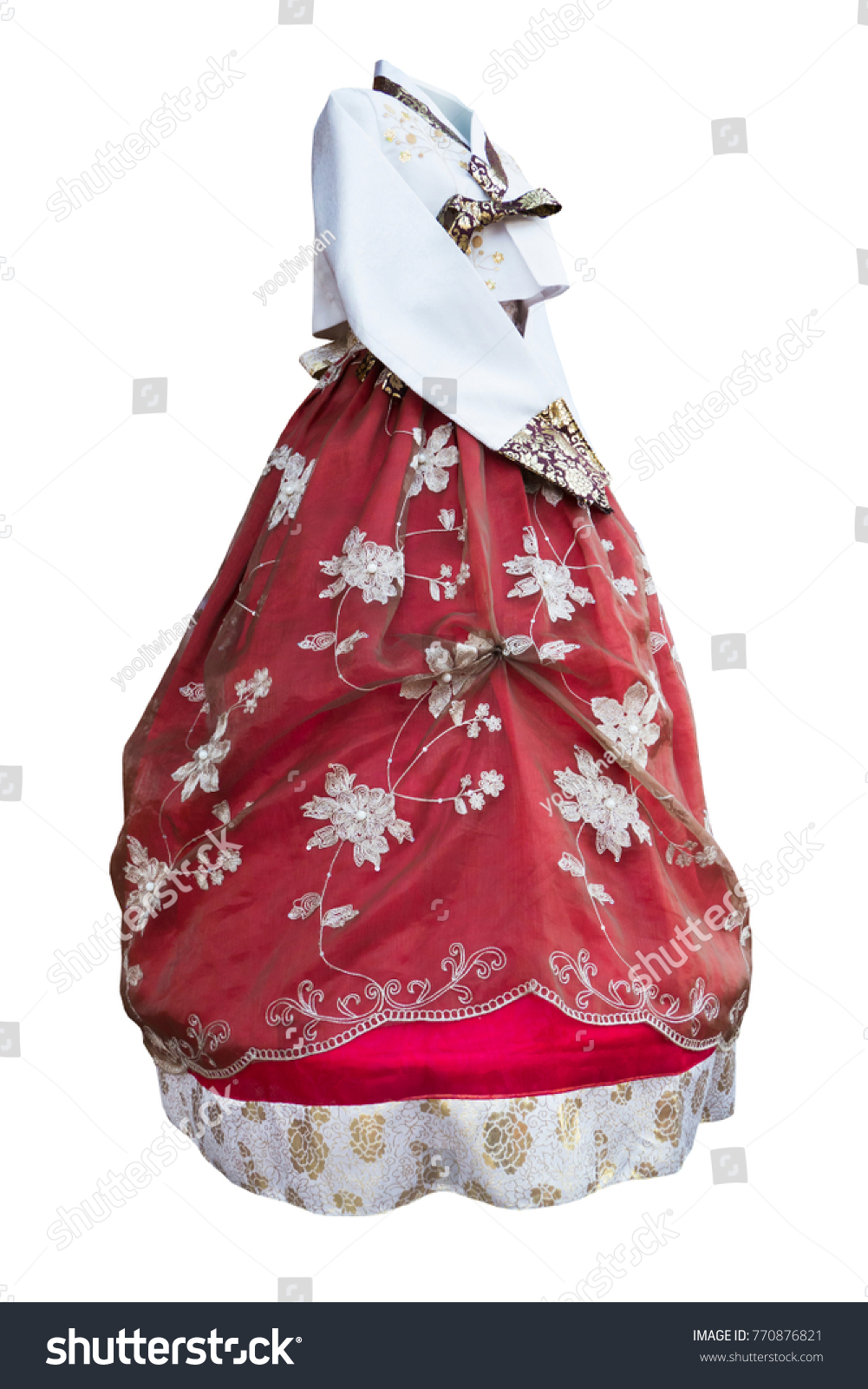 Hanbok Korean Traditional Dress Stock Photo 770876821 | Shutterstock