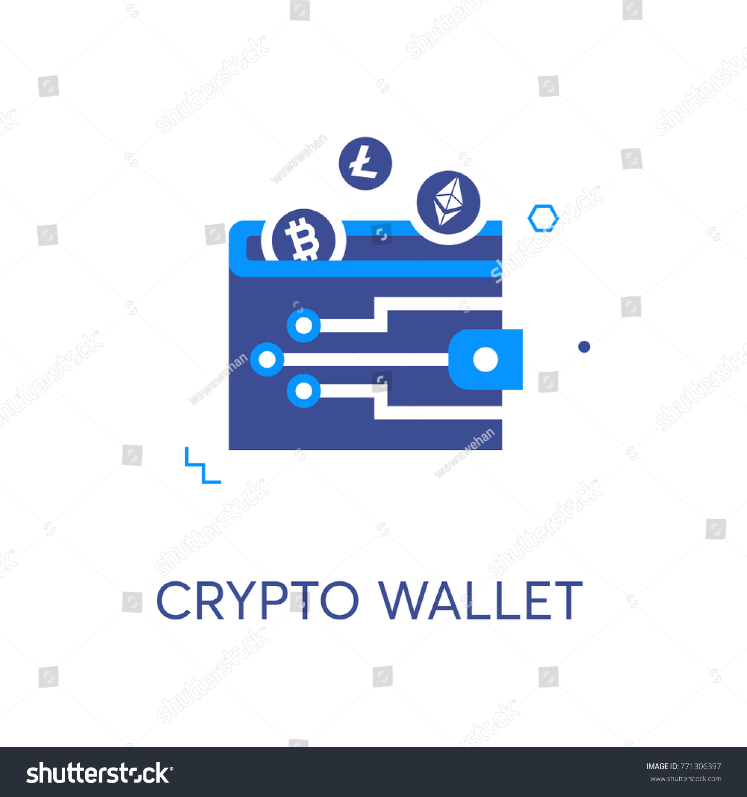 crypto key wallet logo