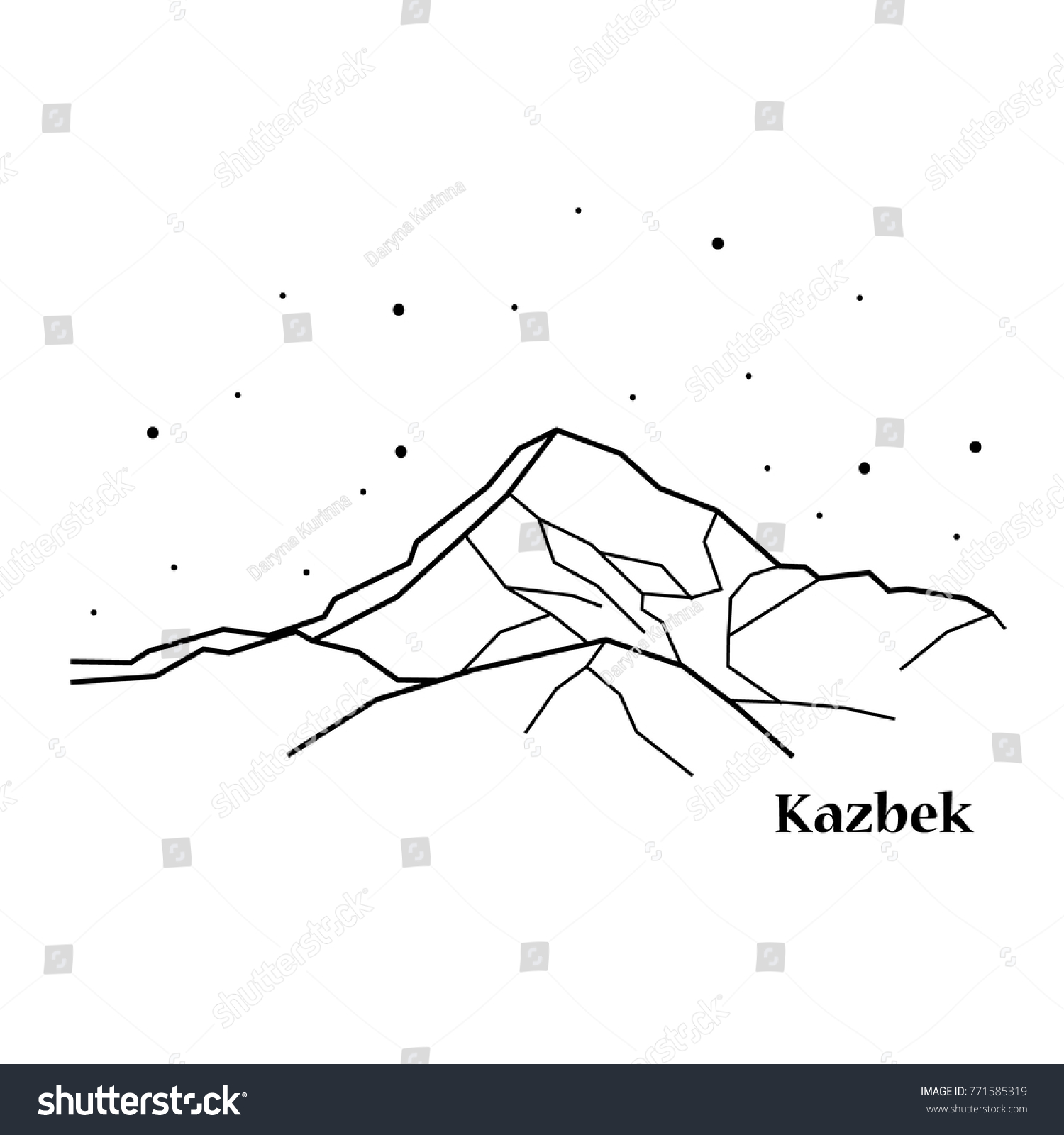 Детские рисунки горы эльбрус