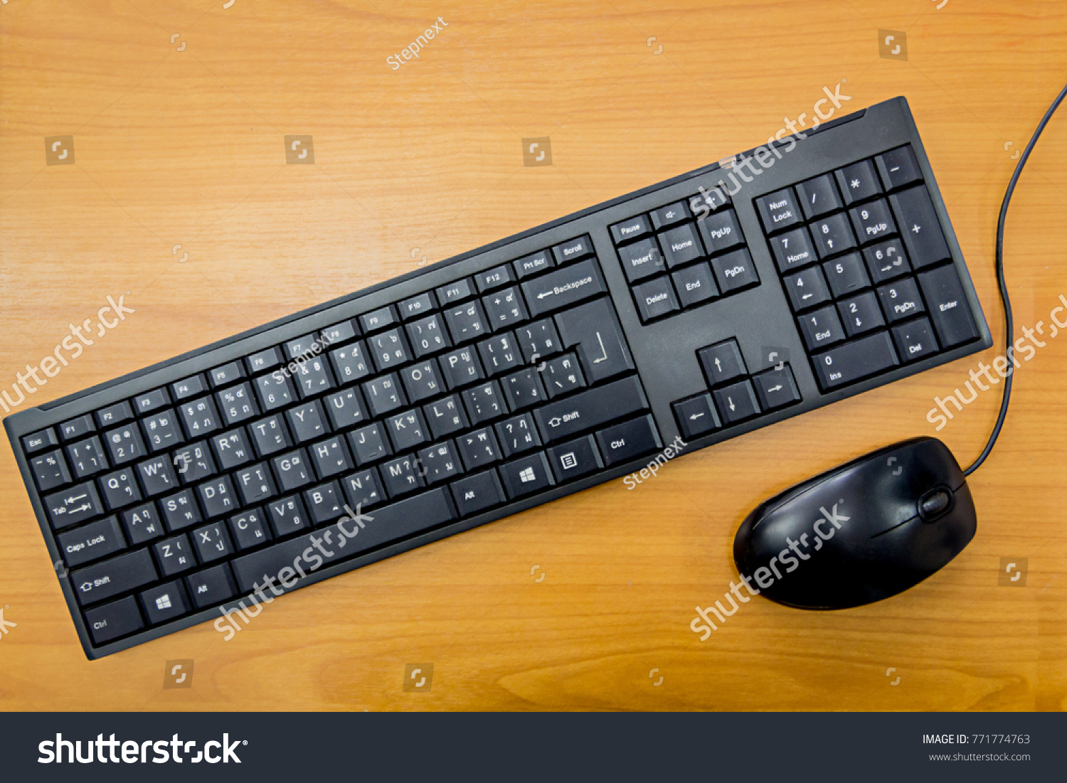 black colour keyboard