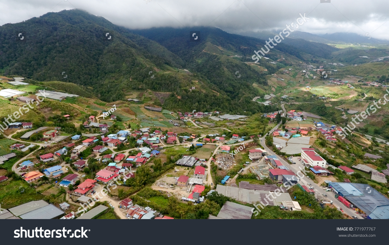 afternoon-kundasang-sabah-malaysia-cloudy-weather-stock-photo-771977767