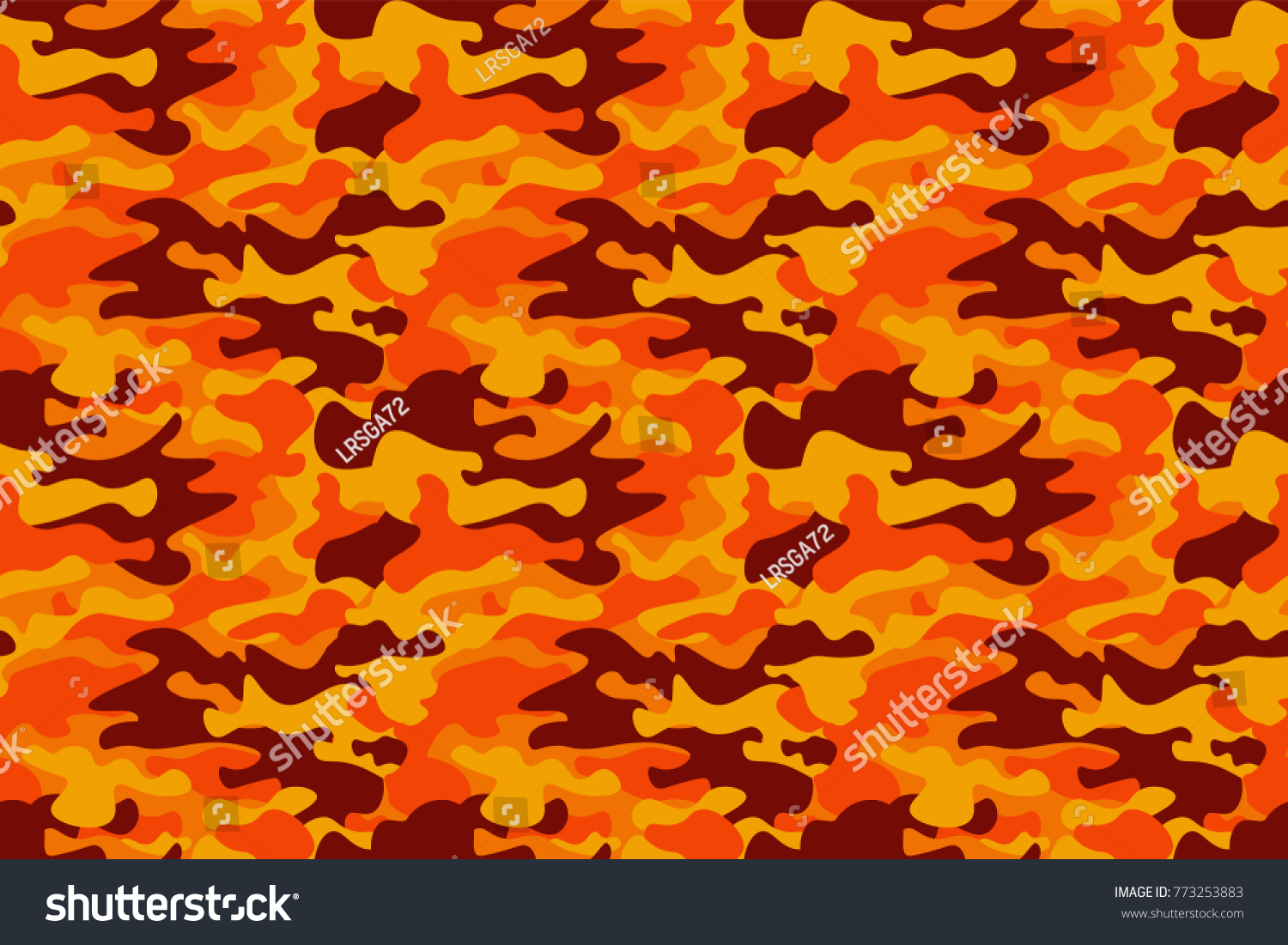 orange camo air forces