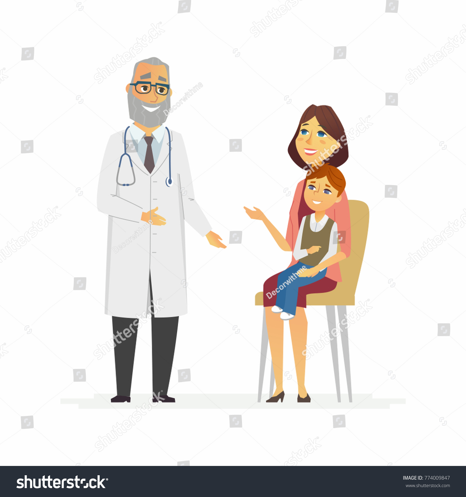 father-daughter-doctors-cartoon-people-characters-stock-vector-royalty