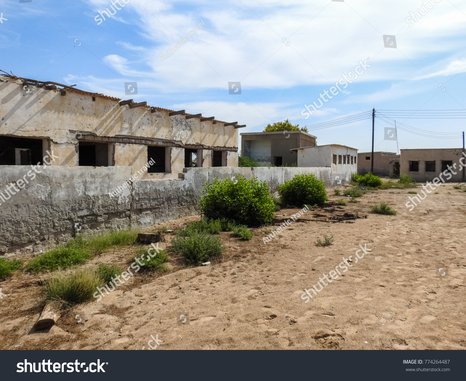 Al Jazirah Al Hamra Ghost Village Stock Photo 774264487 | Shutterstock