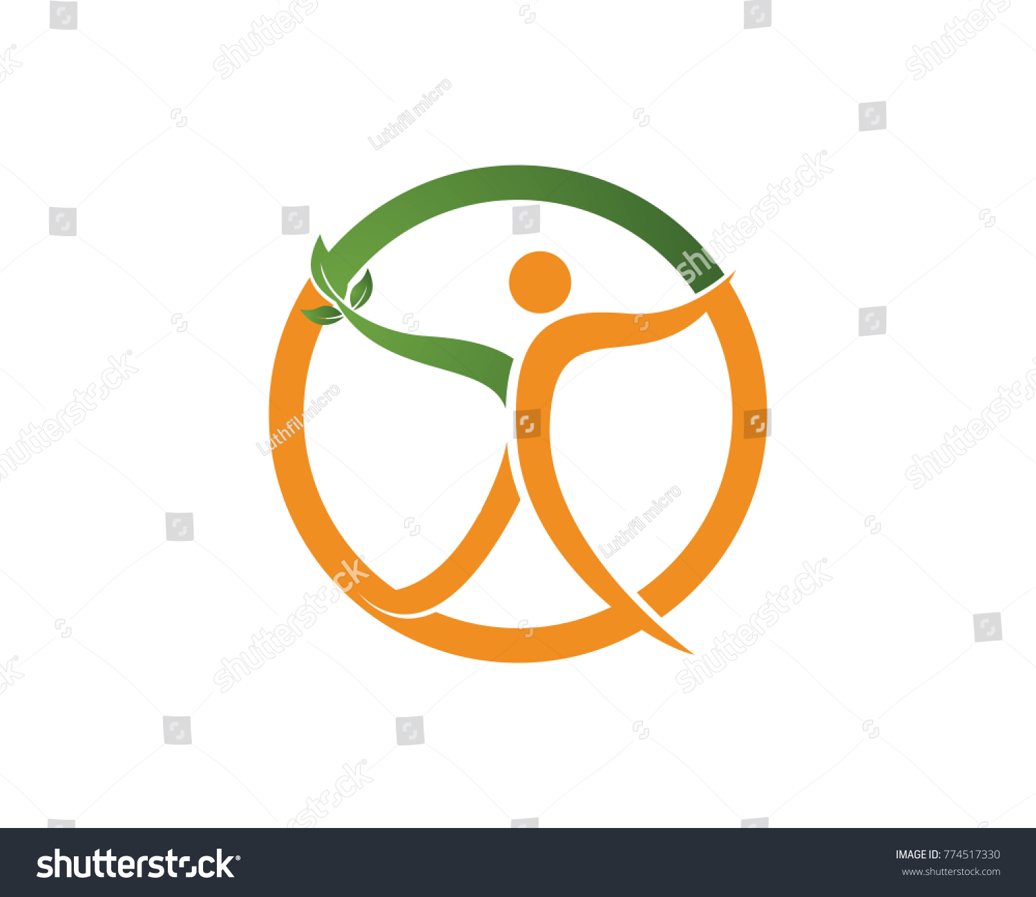 Healthy Logos Template 库存矢量图（免版税）774517330 Shutterstock