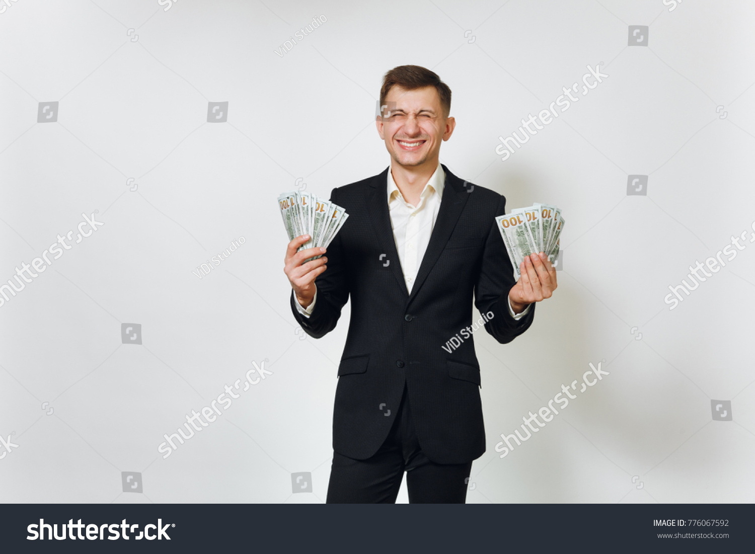 Young Successful Handsome Rich Business Man Stock Photo 776067592