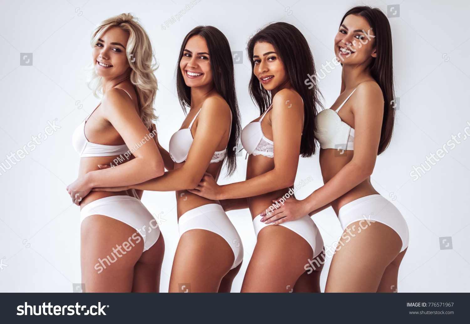 Group Of Girls In Panties