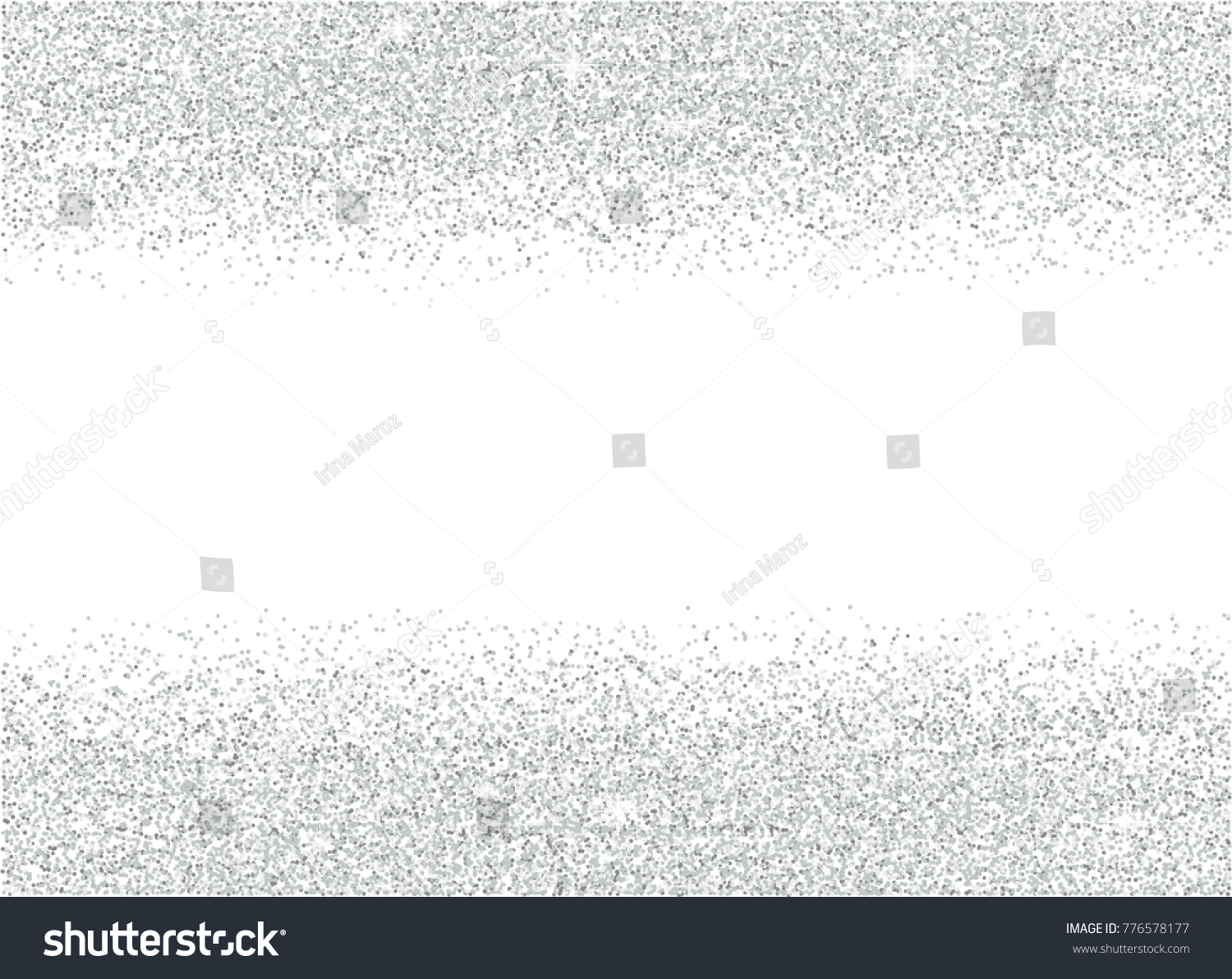 Silver Background Shiny Sparklesvector Illustration Stock Vector ...