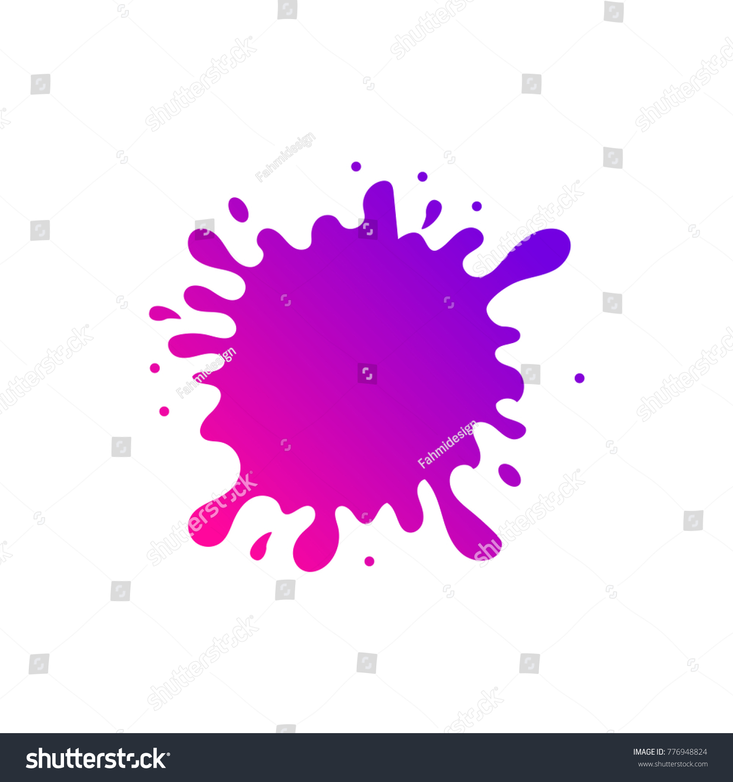 Splash Logo Vector Stock Vector (Royalty Free) 776948824 | Shutterstock