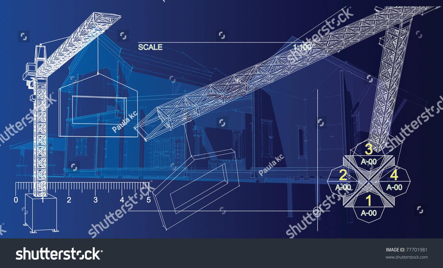 house-plan-drawing-stock-illustration-77701981-shutterstock