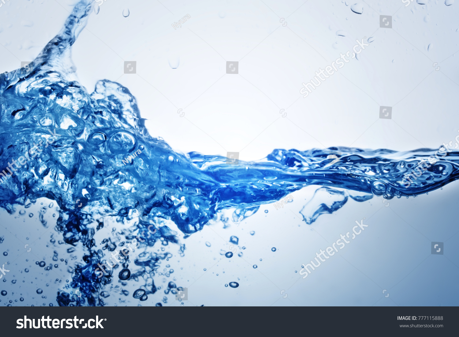 Water Splash Splash Water Abstract Background Stock Photo 777115888 ...