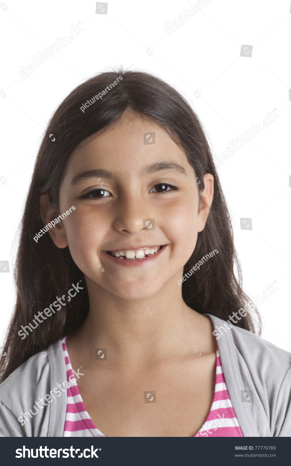 Portrait Eight Year Old Girl On Stock Photo 77779789 | Shutterstock