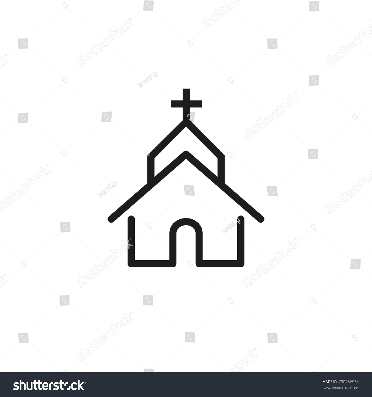 Условный знак Церковь