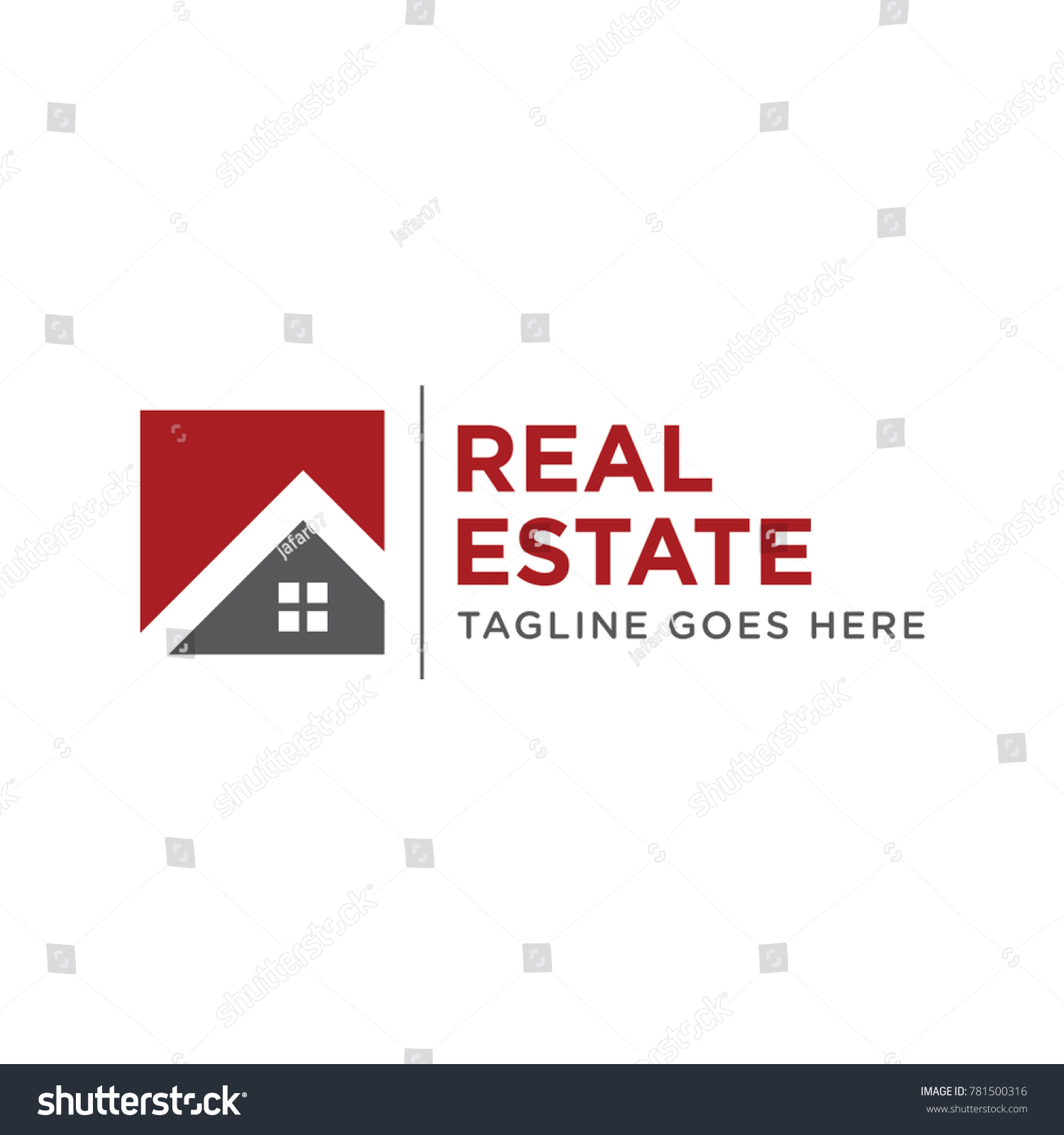 Simple Home Real Estate Logo Icon Stock Vector (Royalty Free) 781500316 ...