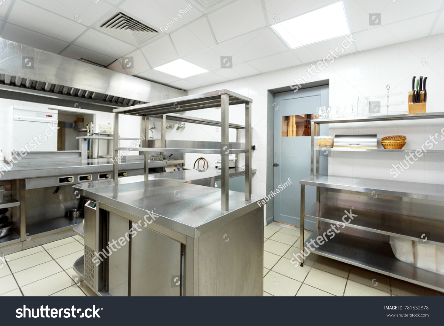 Modern Kitchen Equipment Restaurant Stock Photo 781532878 