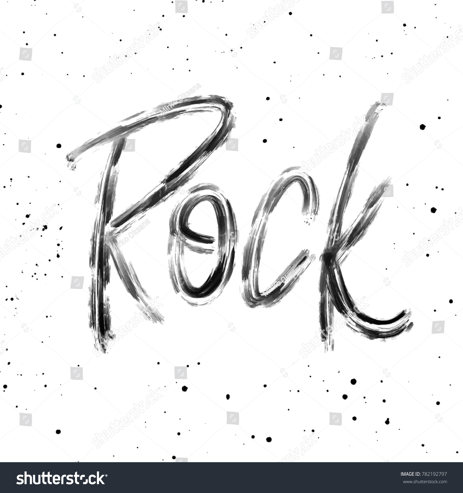 Rock Vector Illustration Stock Vector (Royalty Free) 782192797 ...