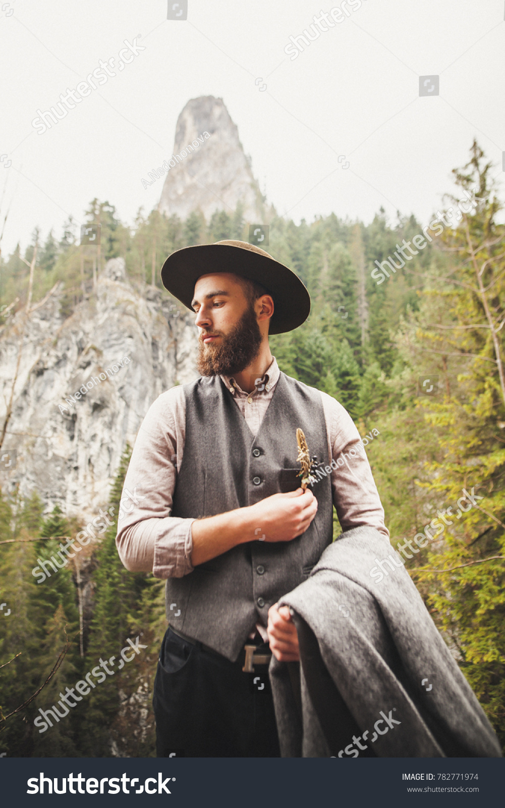 wedding groom hat