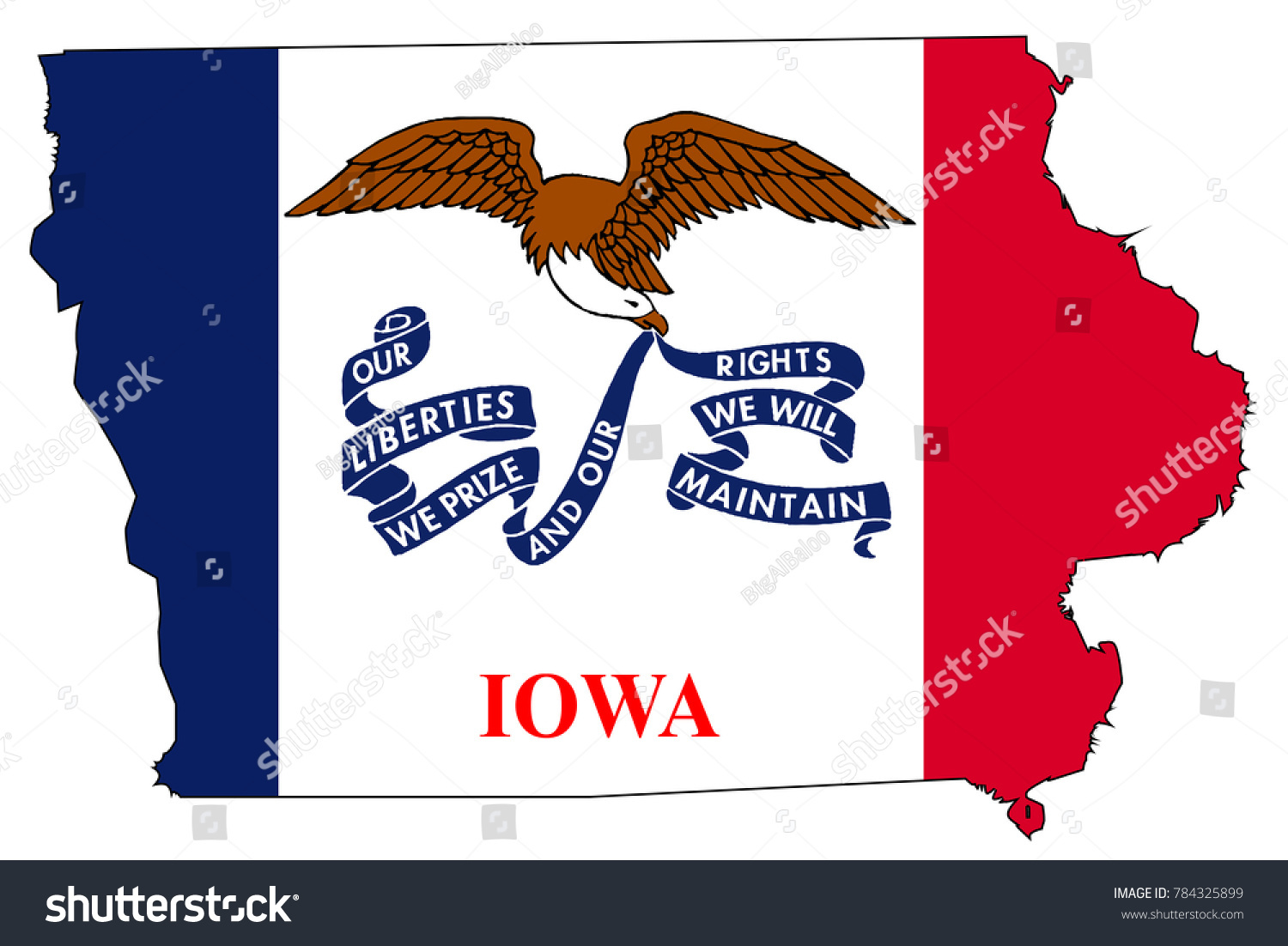 outline-map-state-iowa-over-white-stock-vector-royalty-free-784325899-shutterstock